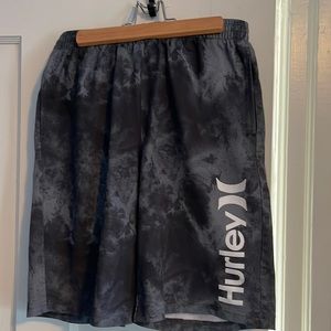 Hurley boys athletic shorts, size Large, EUC